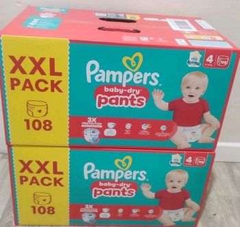 Pampers pants t4