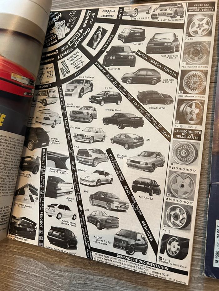 Lot 3 magazine Vintage Échappement Ancien - photo numéro 7