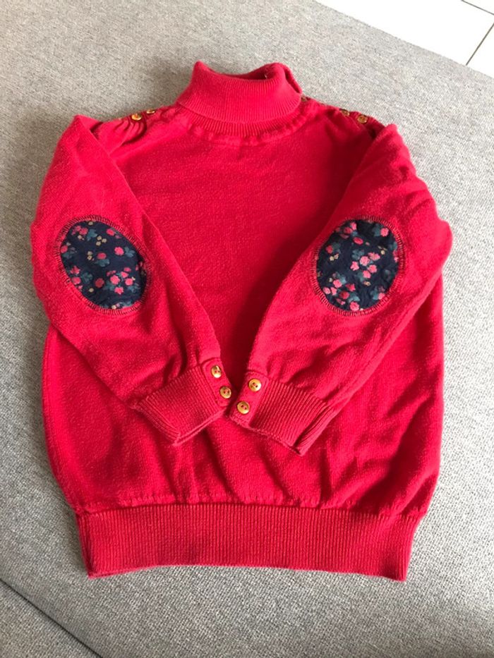 Pull rouge - photo numéro 2