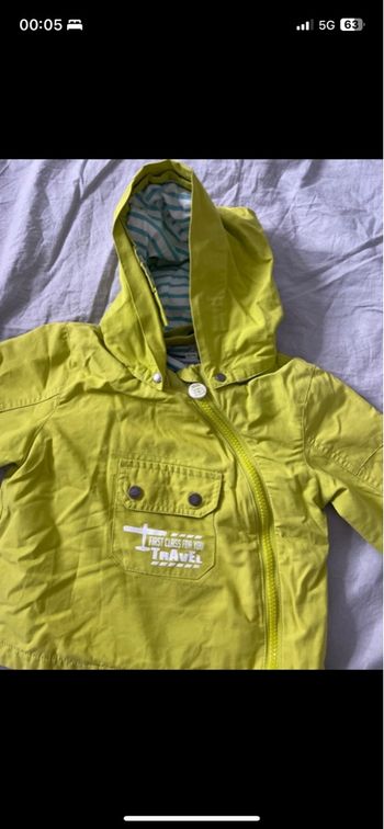 Veste ciré 3en1