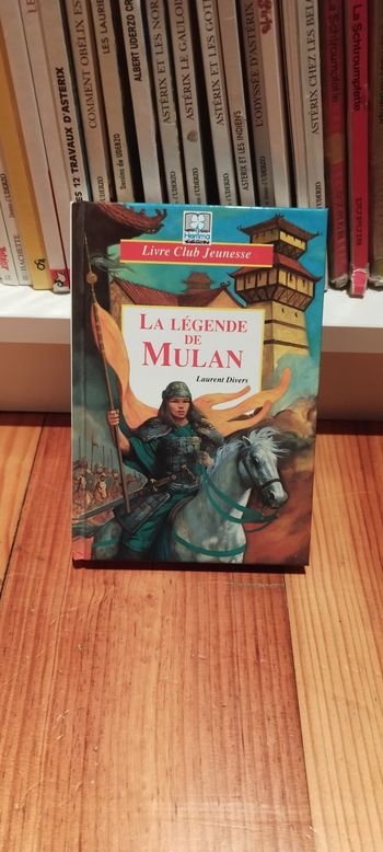 Livre vintage la légende de Mulan