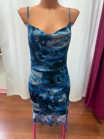 Robe motif dragon PLT taille M