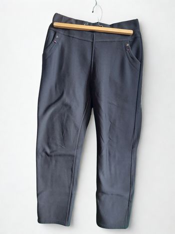 Pantalon noir style legging – Fourré polaire