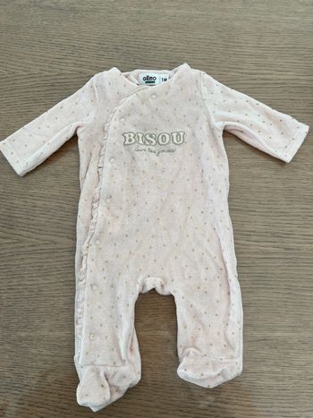 Pyjama bébé 1 mois
