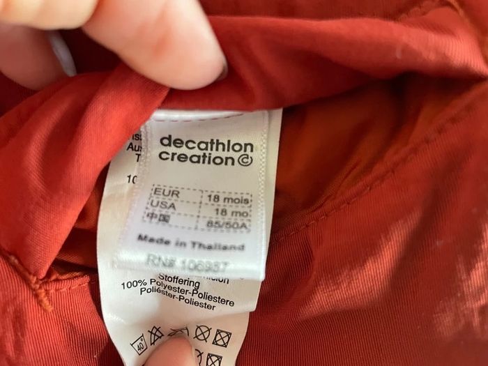 Doudoune sans manches + bonnet -18M- - photo numéro 5