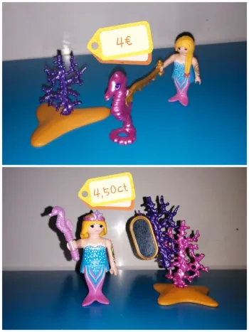 Thème* personnage & accessoires /sirènes - hypocampe