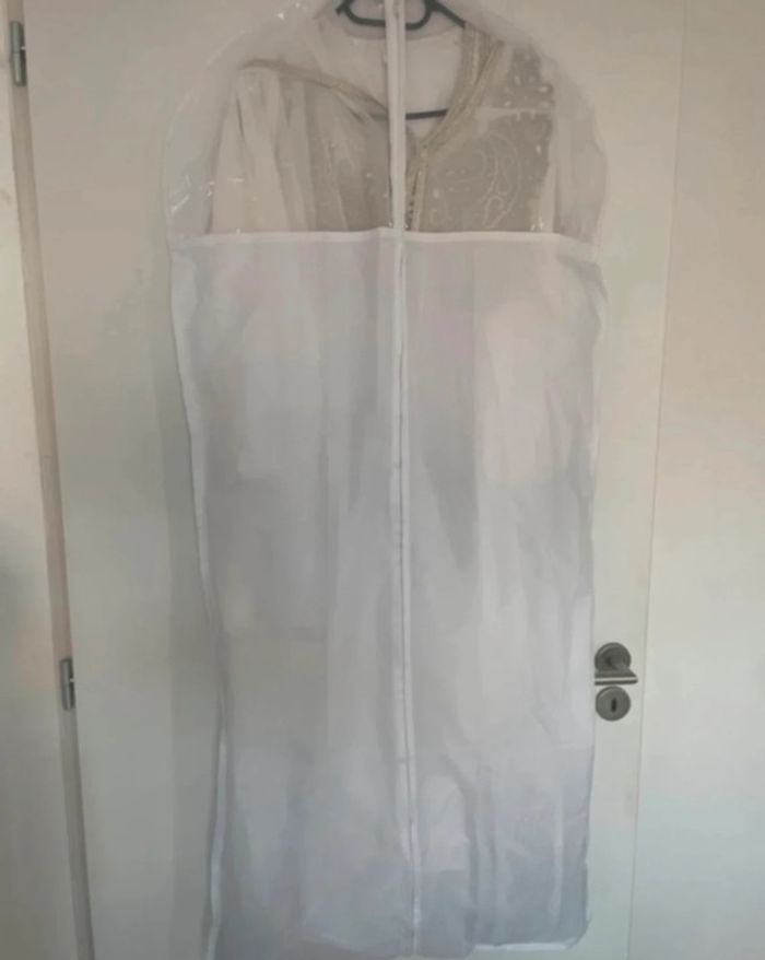 Caftan blanc argent - photo numéro 8