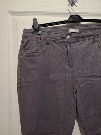 Pantalon Jacqueline Riu violet argent