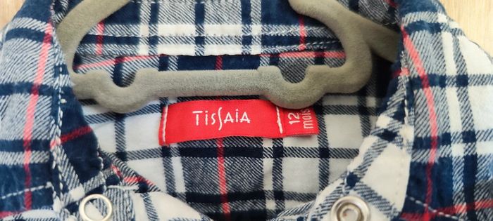 Chemise manches longues Tissaia 12 mois - photo numéro 3