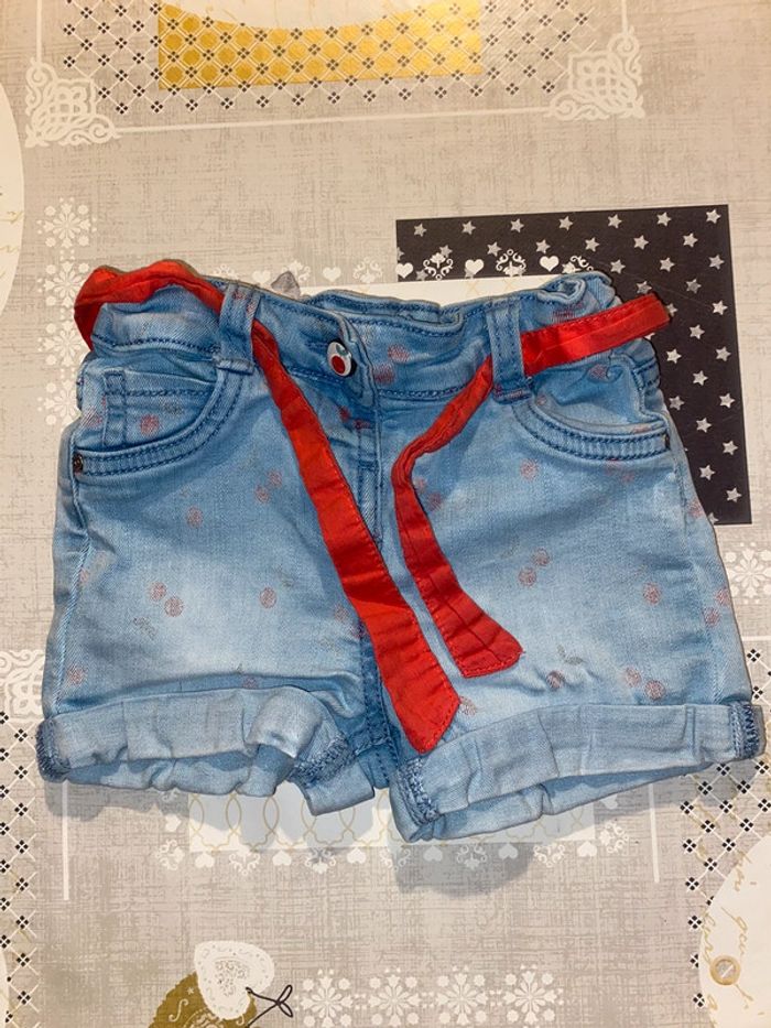 Short en jean