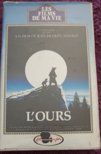 k7 vhs l'ours