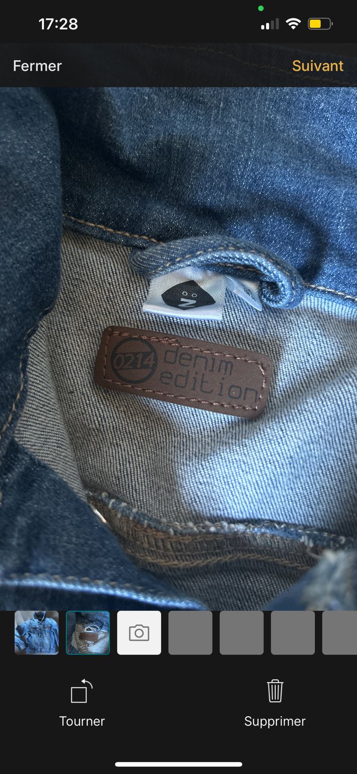 Veste en jeans - photo numéro 2