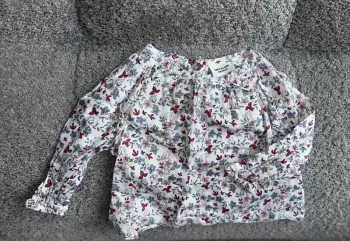 Chemisier manches longues fleuris Tape à L'œil