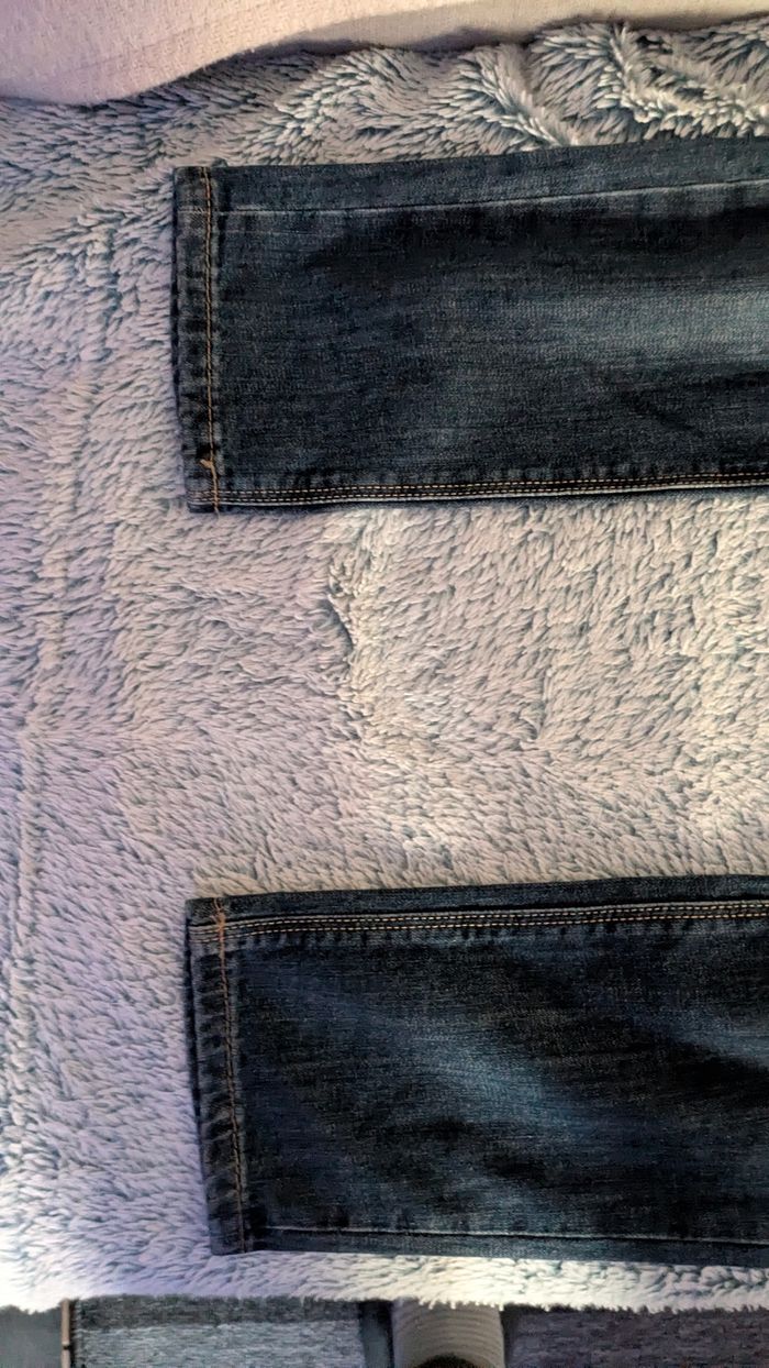 Jeans bleu délavé - photo numéro 2