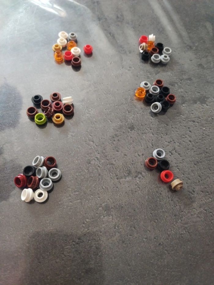 Lego lot 55 ronds ouvert 85861 - photo numéro 3