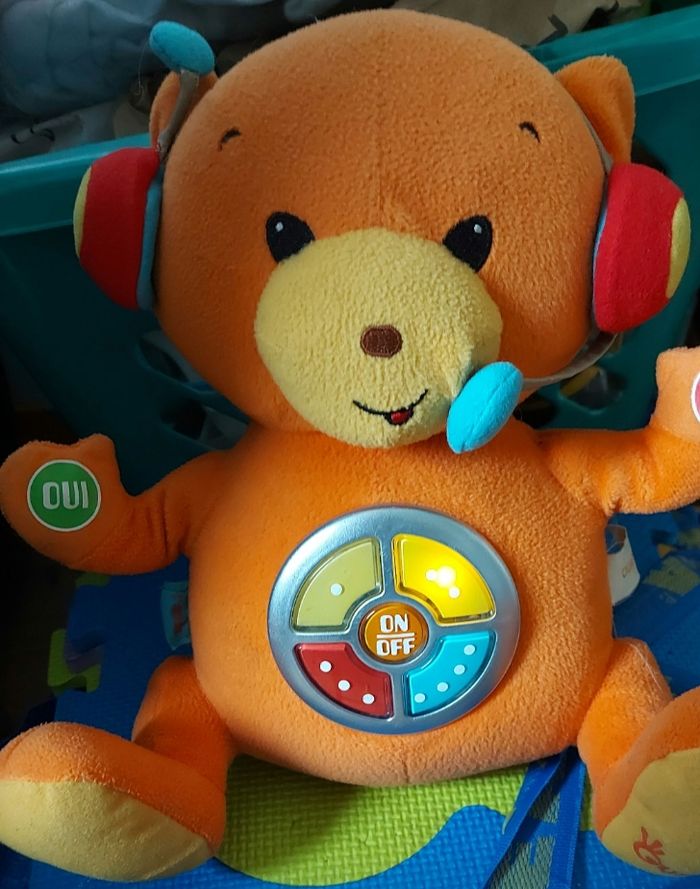 Nounours ouaps qui parle