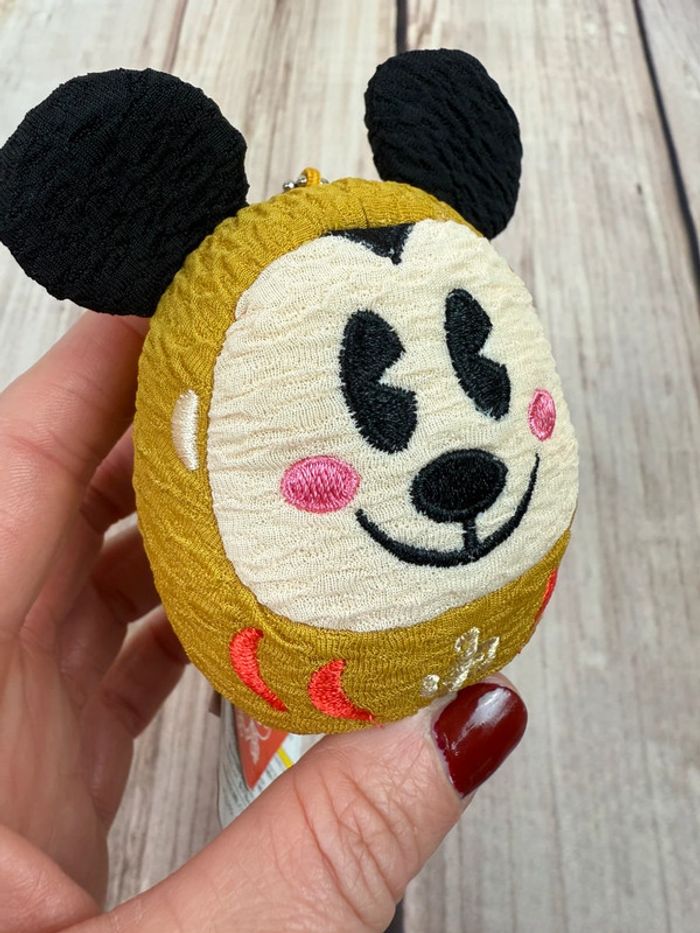 Peluche Disney Mickey Daruma Tokyo Disneyland import Japon - photo numéro 5