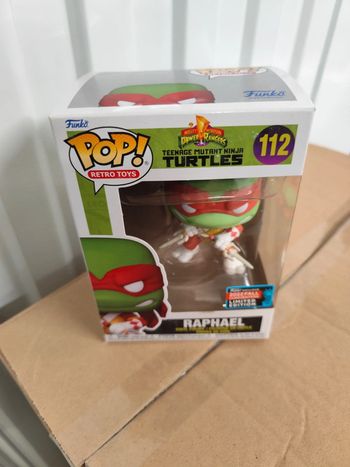 Funko pop raphael tmnt vs power rangers