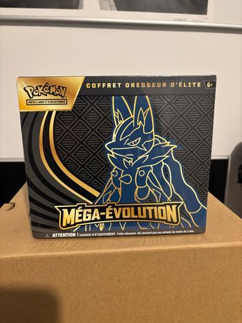 Pokémon ETB LUCARIO Mega Évolution ME01