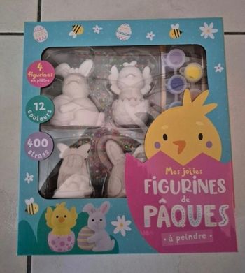 Mes jolies figurines de pâques à peindre, neuves