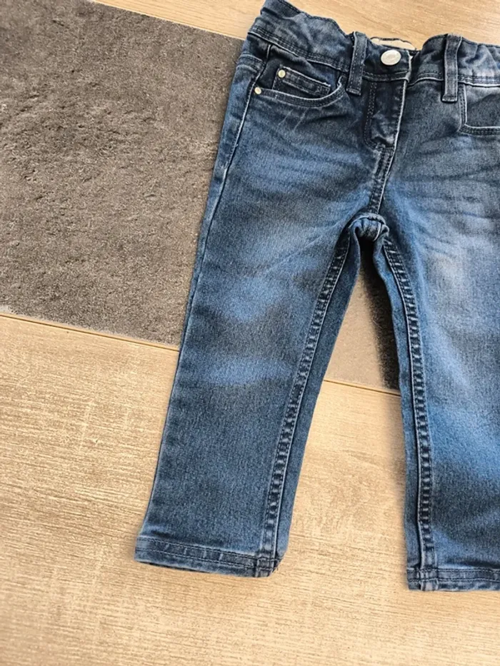 Pantalon jean slim fit garçon 18 mois Lupilu - photo numéro 3