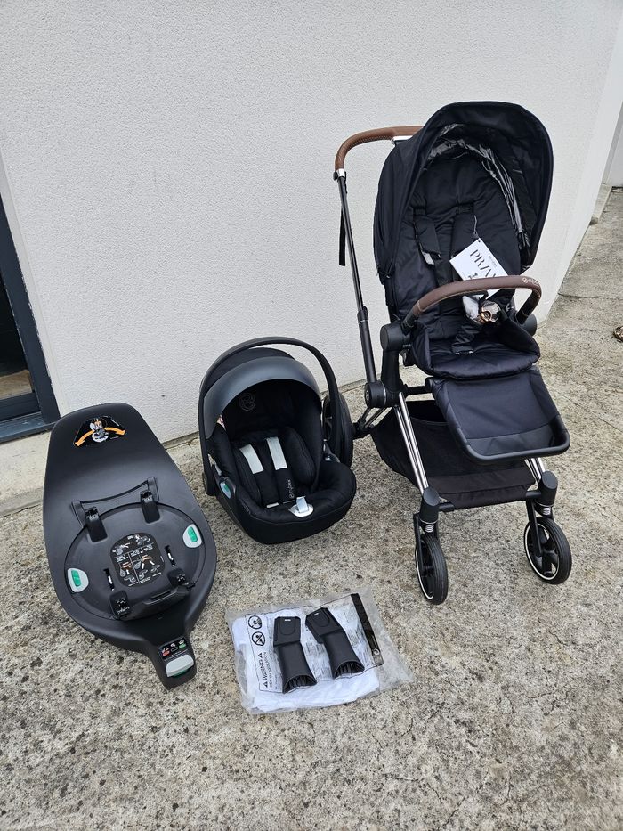 Trio poussette  Cybex priam  luxueuse