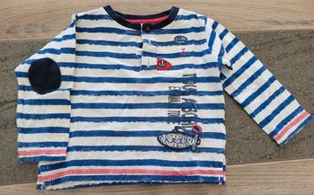 Tee-shirt manches longues- tissaia 12 mois