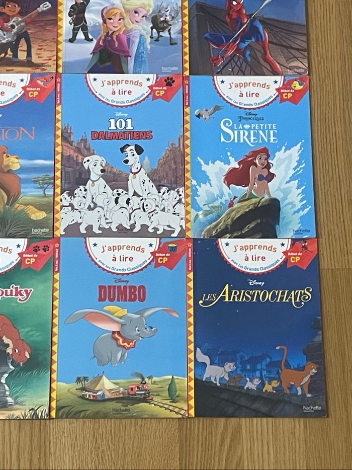 Lot 9 livres j’apprends à lire avec Disney début CP - photo numéro 3