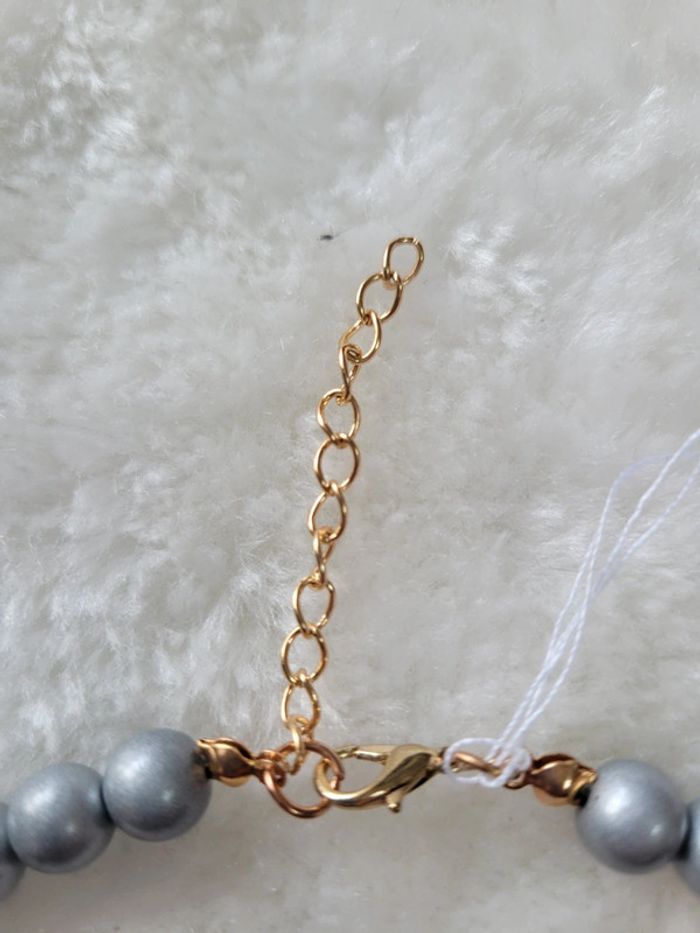 Collier perles fleurs - photo numéro 8