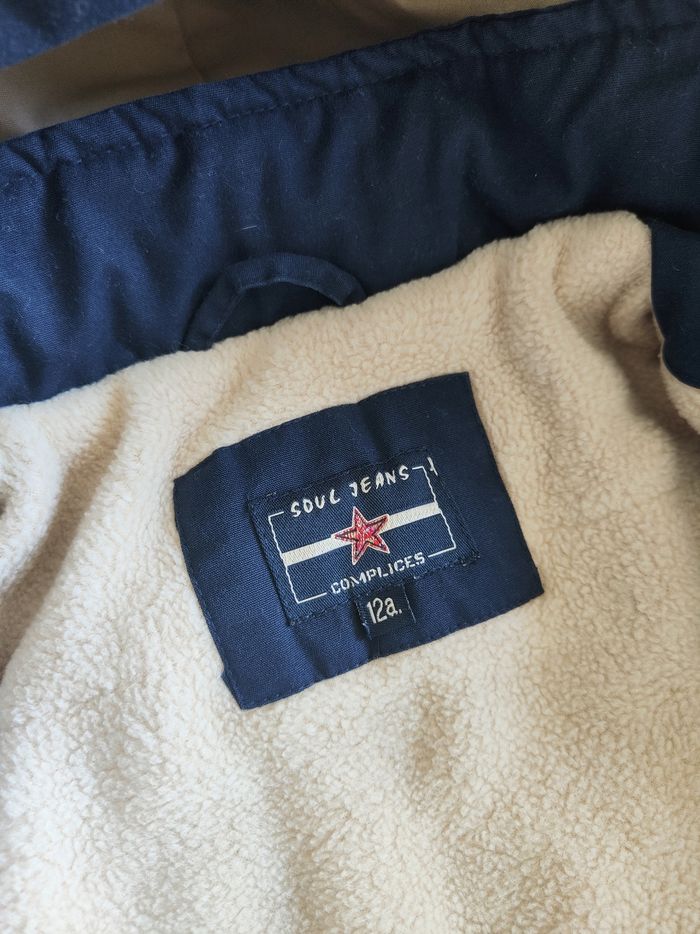 Manteau parka bleu marine Complices 12 ans - photo numéro 4