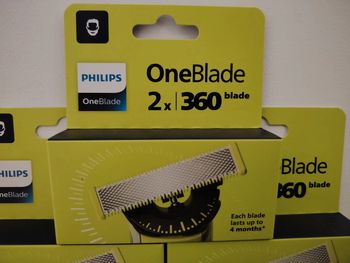 Lot de 4 lames pour tondeuse Philips One Blade 360
