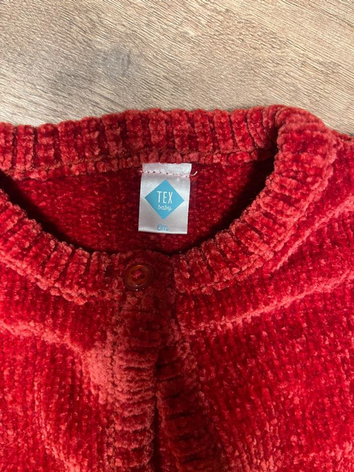 Gilet rouge tex - photo numéro 2