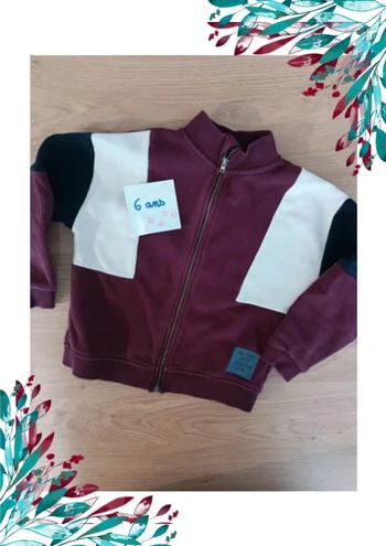 Pull veste 6 ans