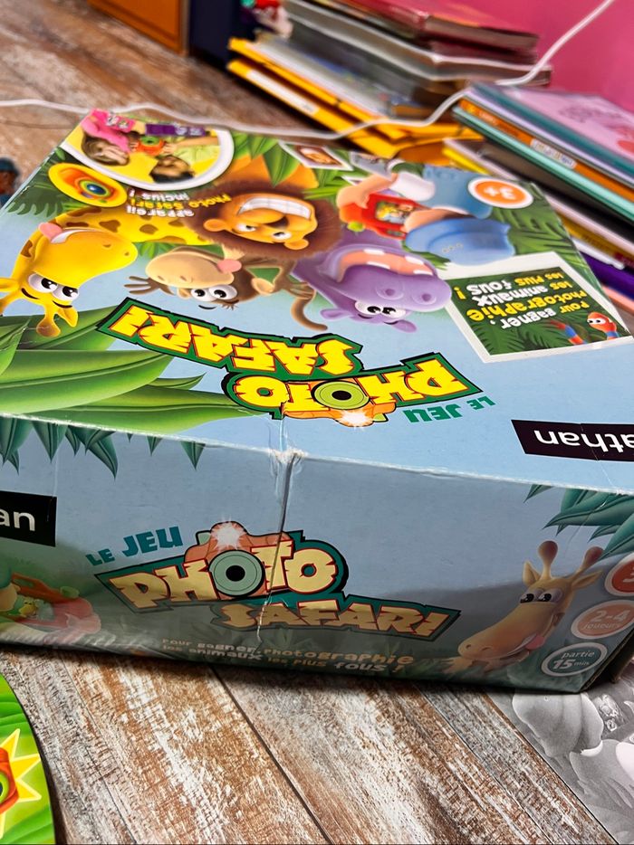Jeu de société le jeu photo safari Nathan - photo numéro 6