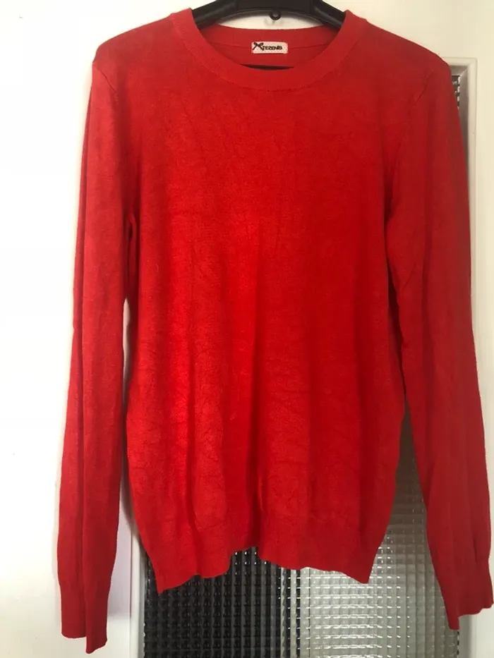 Pull rouge Tezenis