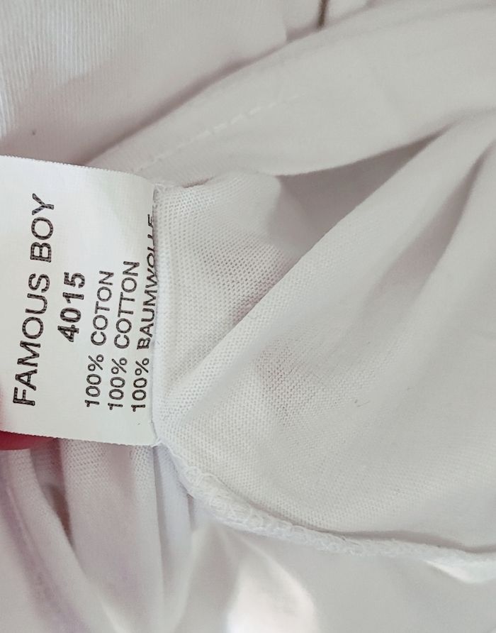 🏈 T-shirt manches courtes "personnalisée Mathéo" - Famous - S 🏈 - photo numéro 5