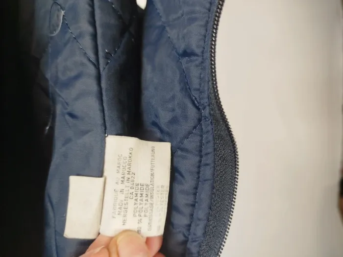 Salopette ski K-WAY Vintage Pantalon à bretelle snowboard Homme L Bleu Marine A217 - photo numéro 7