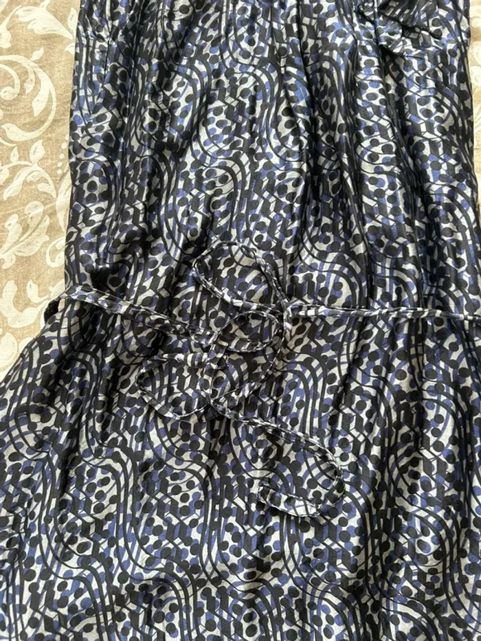Robe longue ikks bleu taille 38 - photo numéro 3