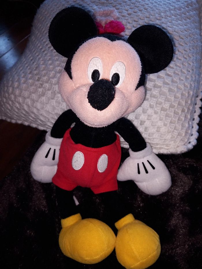 Peluche disney mickey mouse - photo numéro 2