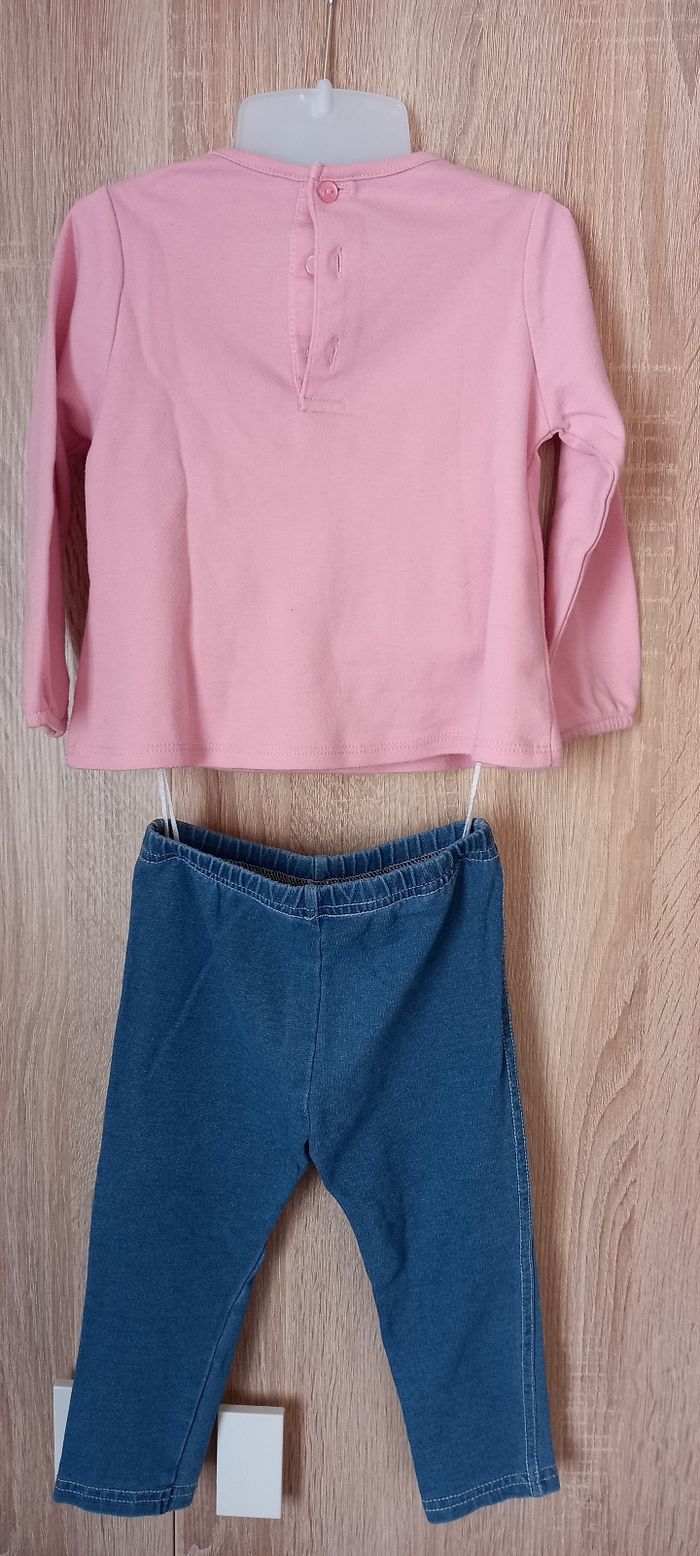 Ensemble T-shirt manche longue + legging - photo numéro 2