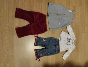 lot de 4 articles fille 12 mois