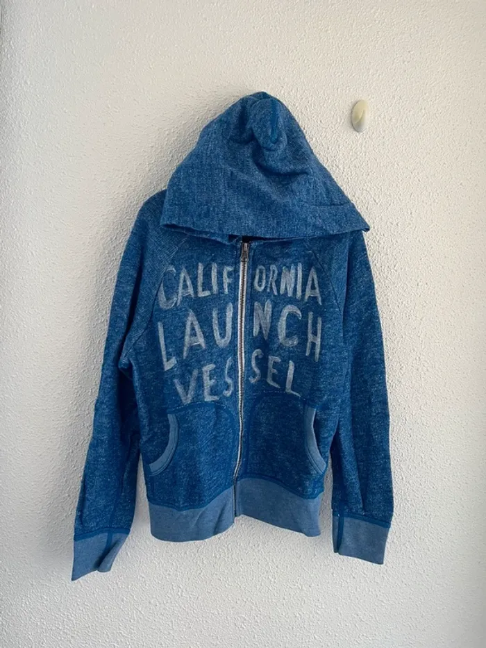 Veste gilet à capuche Benetton taille 5–6 ans 💫