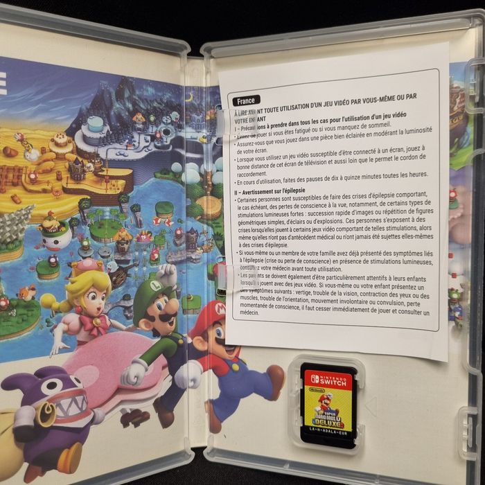 Super Mario Bros U Deluxe Switch Comme Neuf - photo numéro 2
