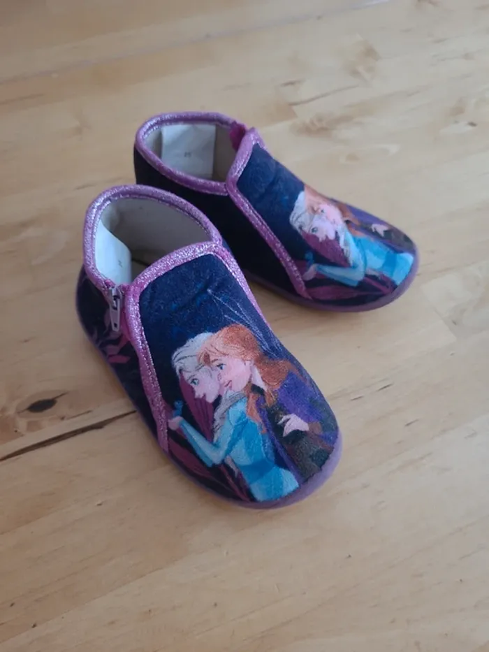 Chausson reine des neiges