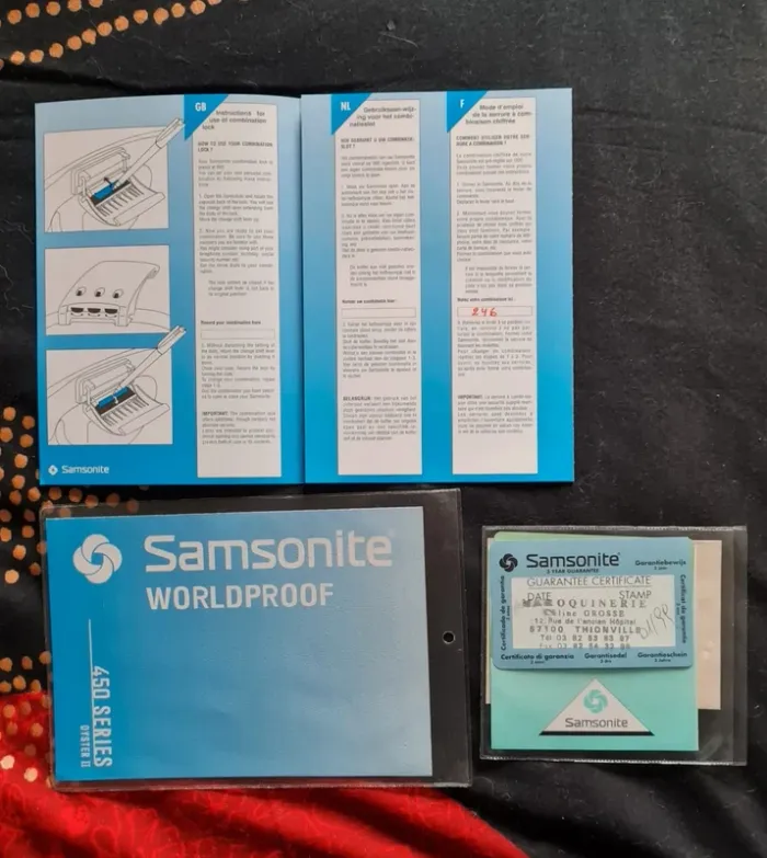 Valise samsonite - photo numéro 8