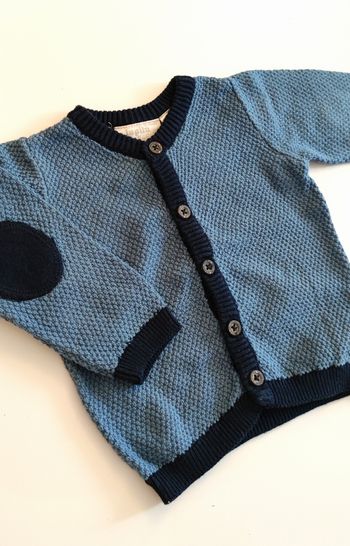 Gilet bleu anthracite