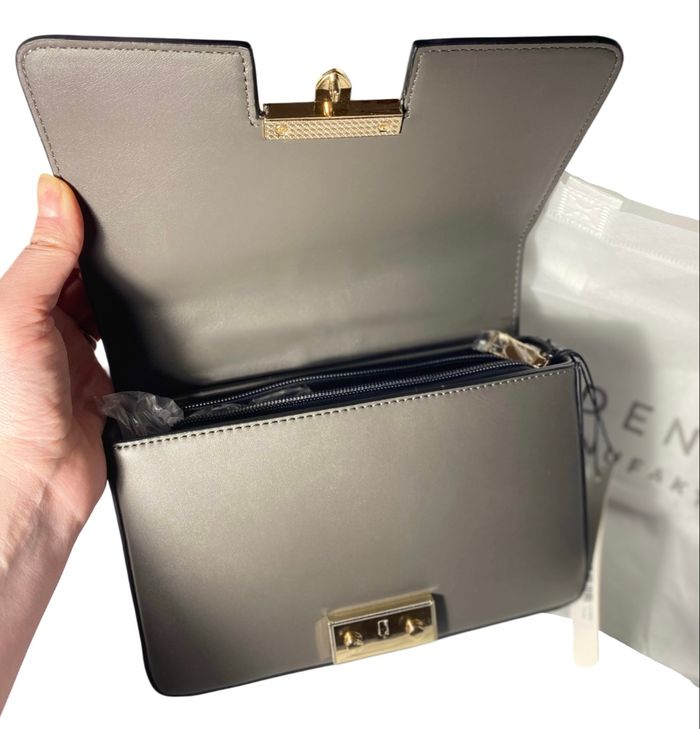 👜Sac bandoulière Seidenfelt Manufaktur – Gris anthracite élégant - photo numéro 4