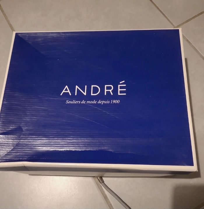 chaussures-talon-andre-motif python-pointure-38-lacage talon 8cm - photo numéro 4