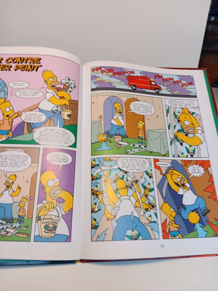Livre Bande dessinée les Simpson Quelle bidonnade - photo numéro 6
