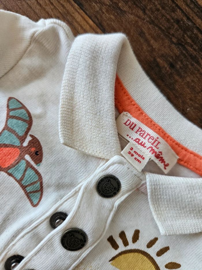 Bodie body DPAM 3 mois dinosaure - photo numéro 3